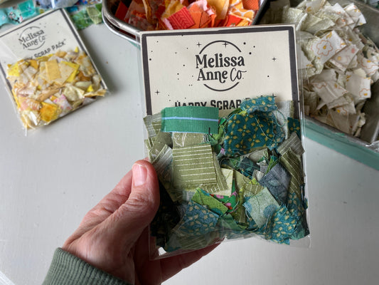 Green Mini Happy Scrap Pack