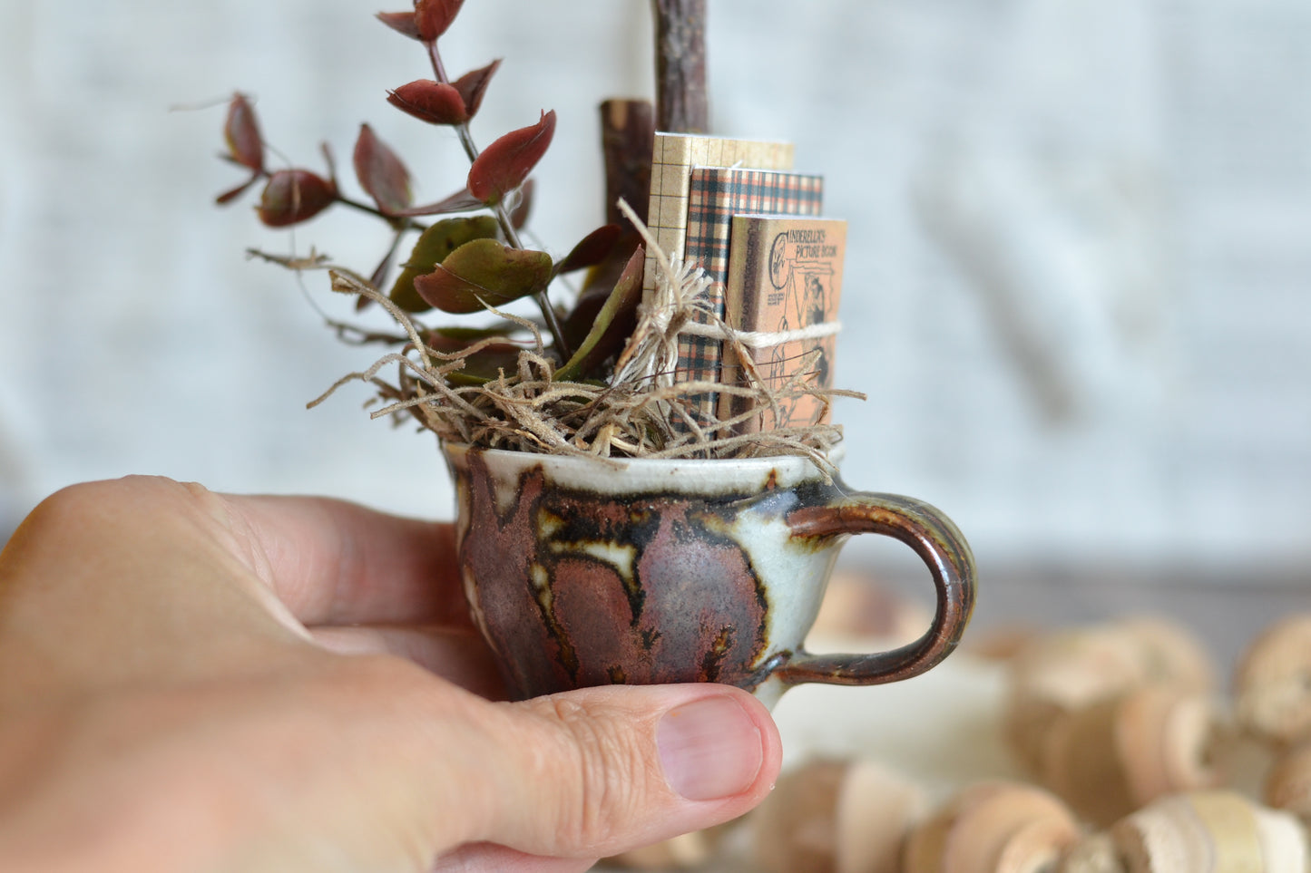 Mini Autumn Ceramic Mug