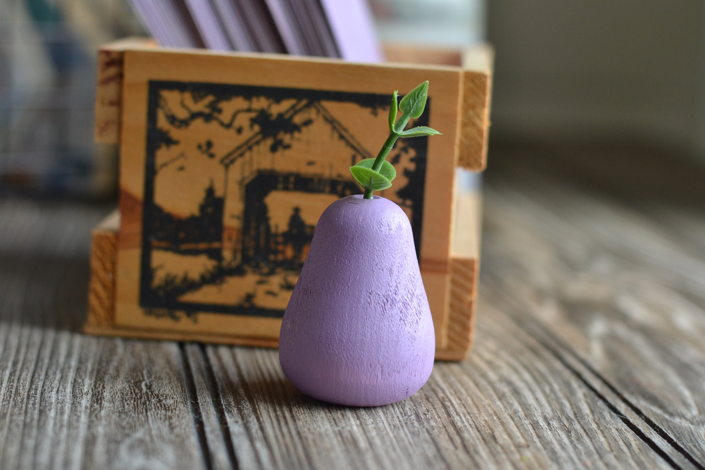 One Lavender Mini Pear