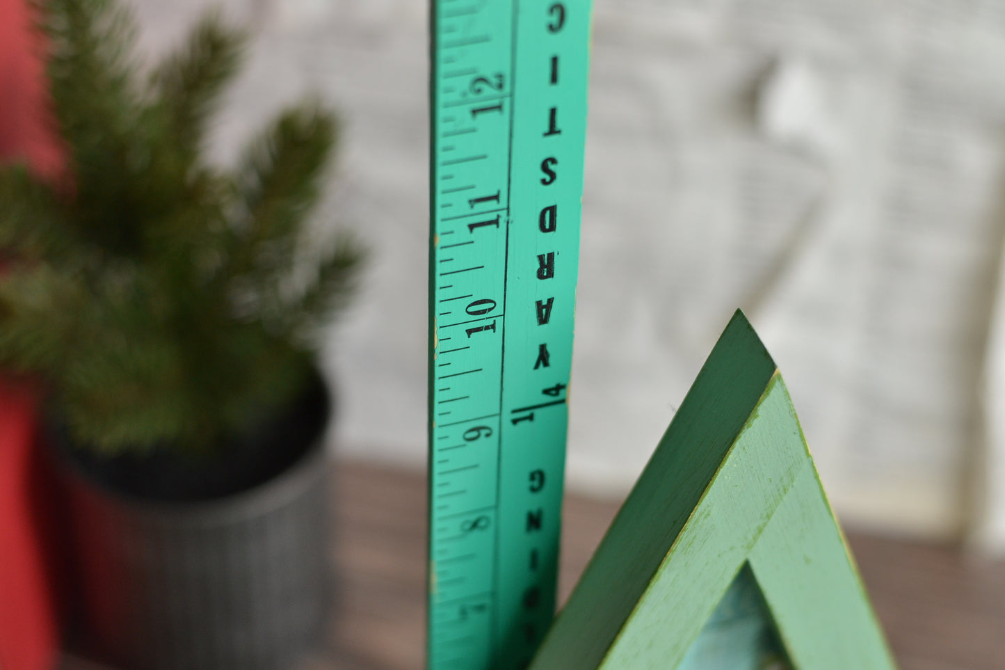 Sage Green Patchwork Tree