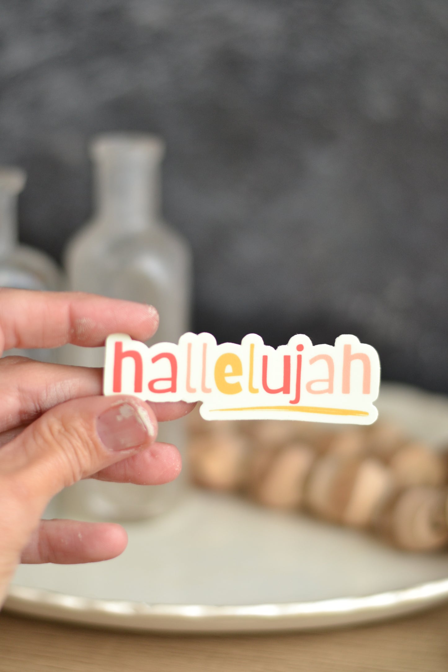Hallelujah Sticker
