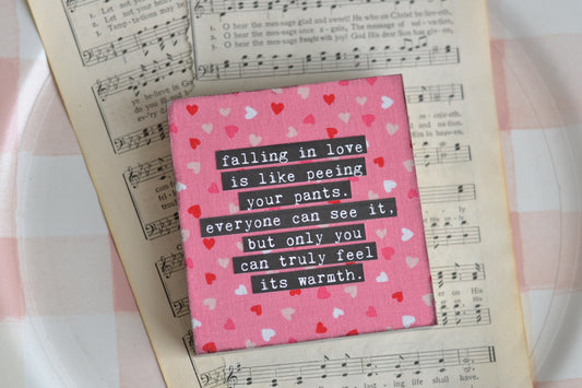 Funny Valentines Pink Sign -V8