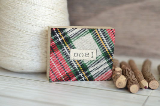 Flannel Wood Sign