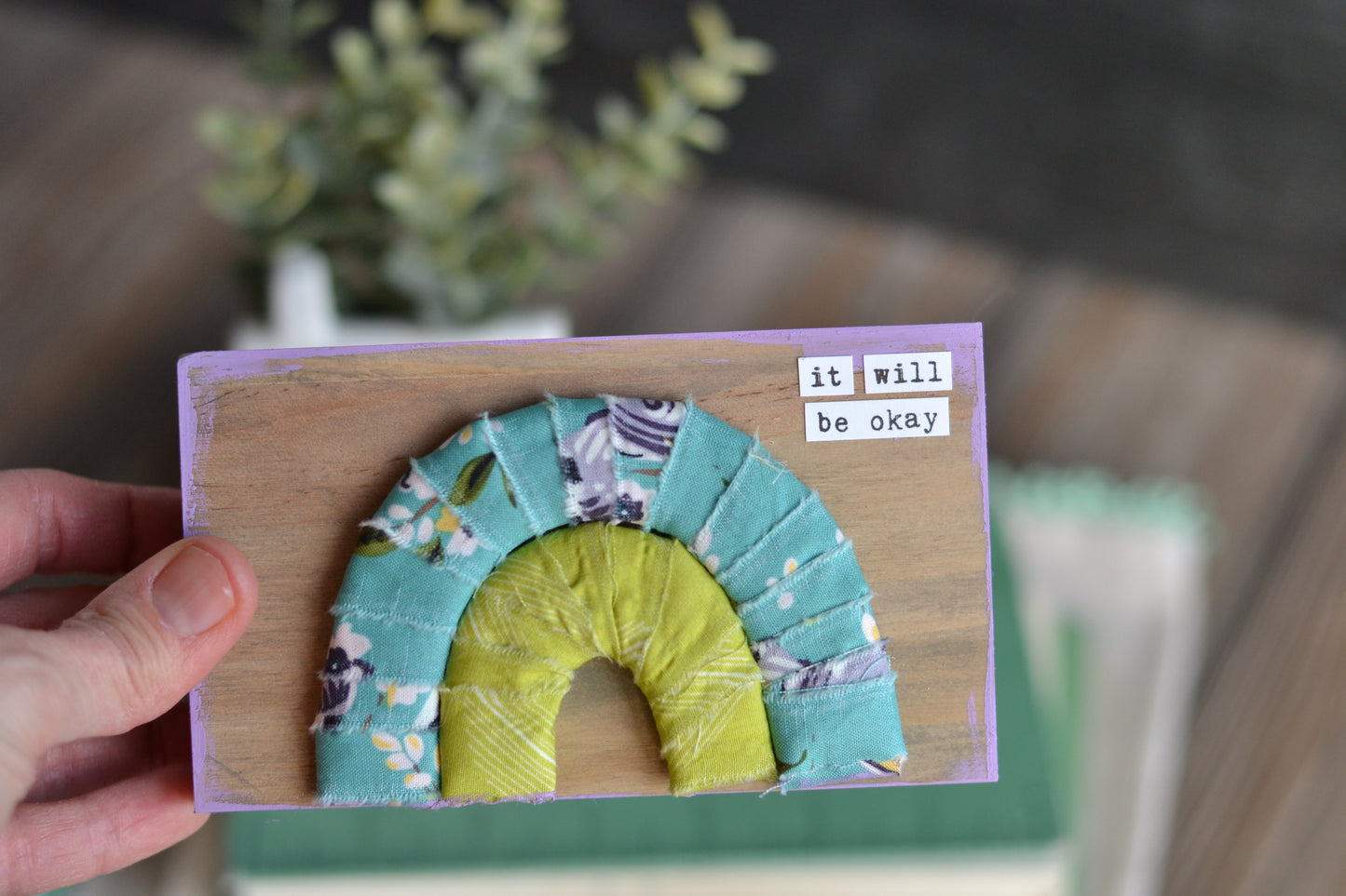 It Will Be Okay Rainbow Sign