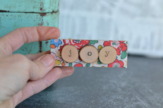 Floral Mini Joy Sign