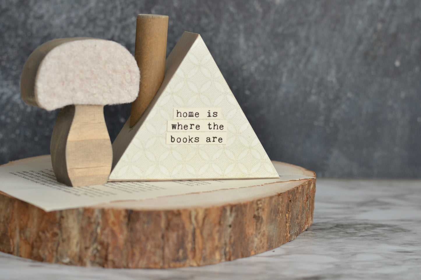 Neutral A-Frame House Sign - Y19
