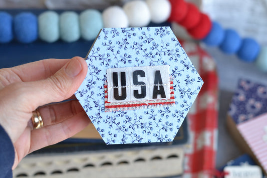 Patriotic Hexie Sign - P12