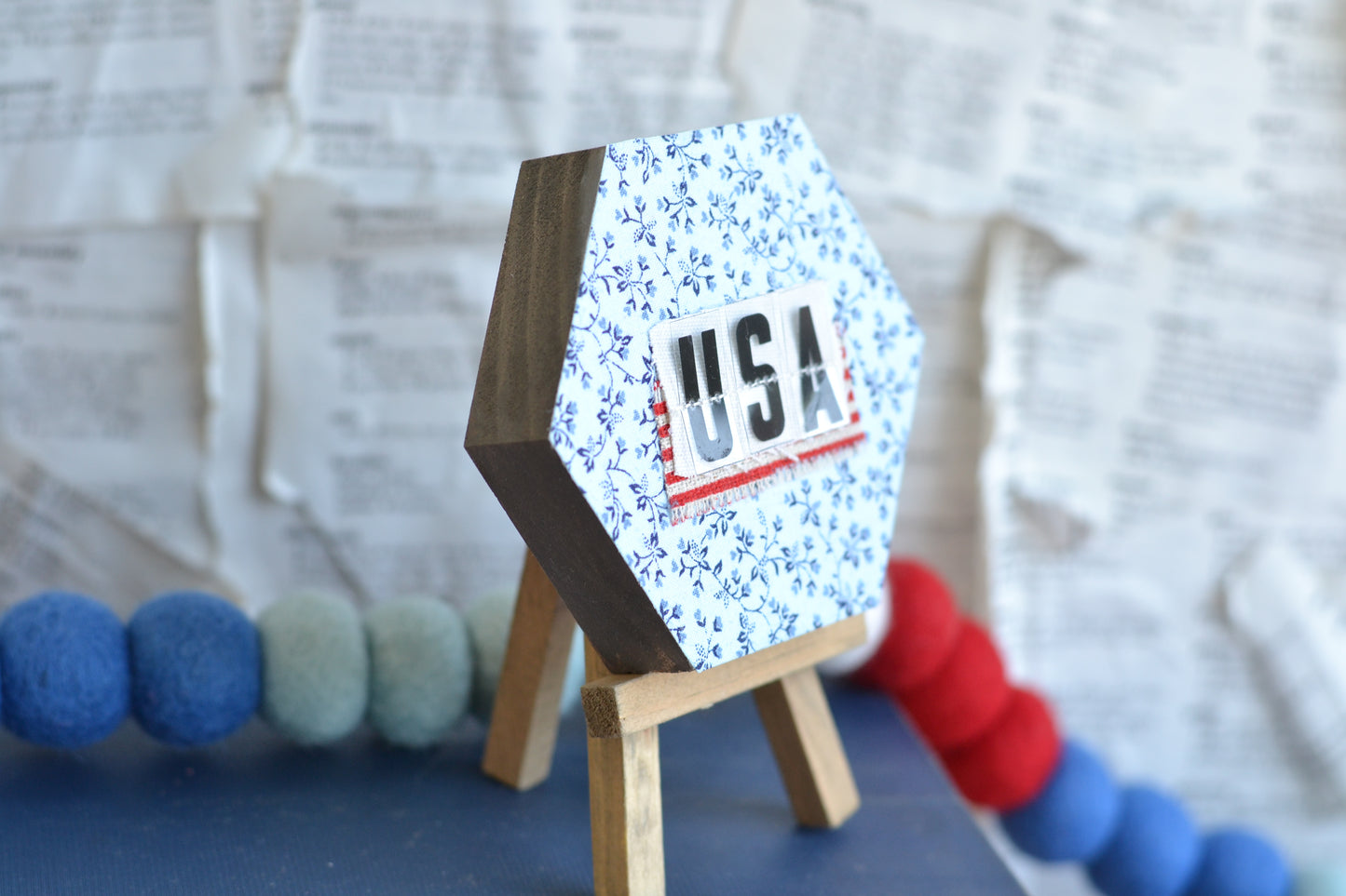 Patriotic Hexie Sign - P12