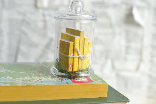 Yellow Book Terrarium