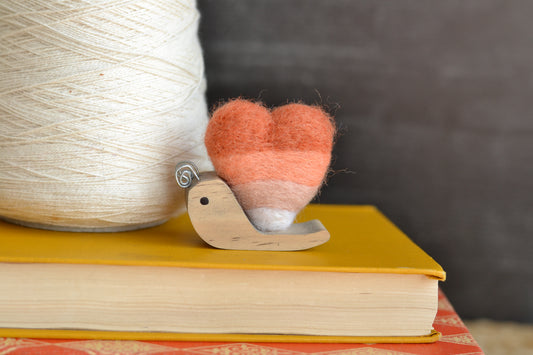 'I Love Fall' Snail