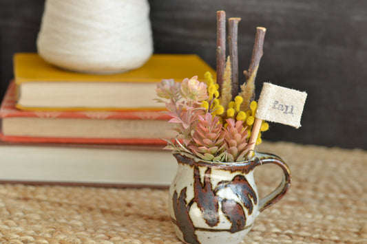 Autumn Floral Mini Pitcher - F35