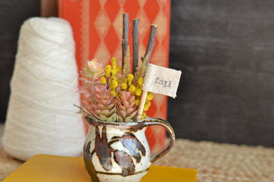 Autumn Floral Mini Pitcher - F35