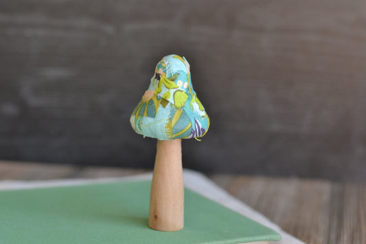 Blue Patchwork Mushroom