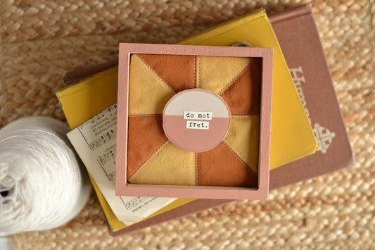 Quilted Shadow Box - B36