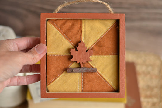 Quilted Shadow Box - B35