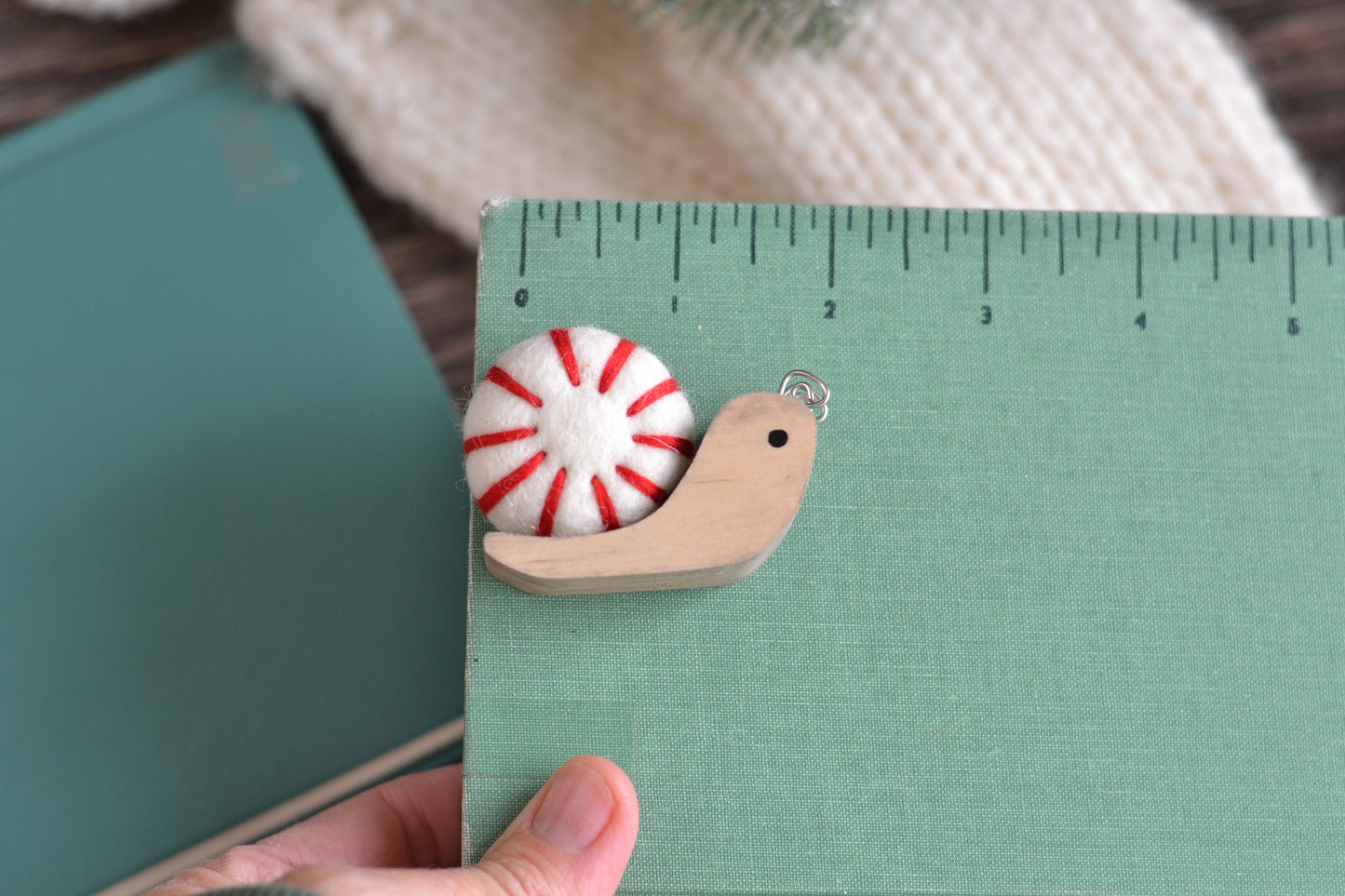 Peppermint Snail - Red