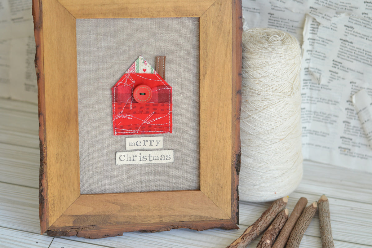 UNFRAMED Home Textile Print - Merry Christmas