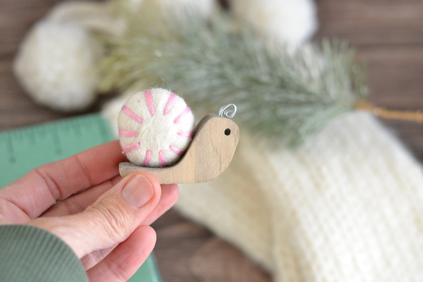 Peppermint Snail - Pink