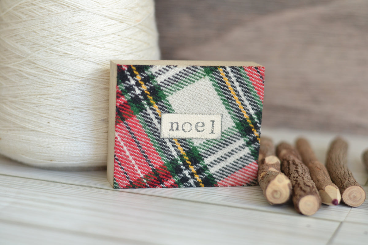 Flannel Wood Sign