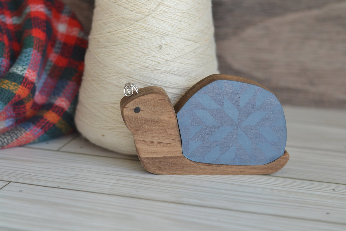The Blue Quilted Snail