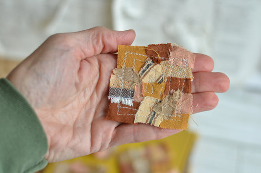 Confetti Quilted Magnet - Super Strong Magnet