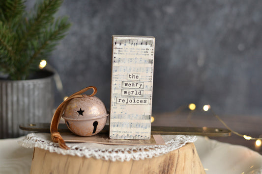 Mini Wood Music Sign - C17